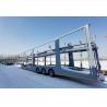 Buy cheap 3 Axle Transport Car Carrier Trailer Truck with Jost E100 Landing Gear and Product from wholesalers