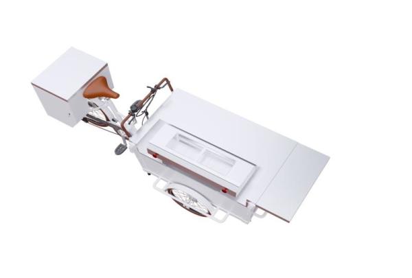 Buy cheap Catering 3 Wheel Wear Resistance V Brake BBQ Food Cart from wholesalers