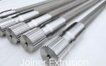 Durable High Torque Traditional Twin Screw Extruder Shaft Involute Spline
