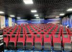 Commercial Theater Recliner Sofa Foldable Movie Theater Seats With Plastic Cup