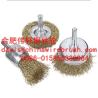 Buy cheap 3pcs cup brush with shank crimped wire from wholesalers
