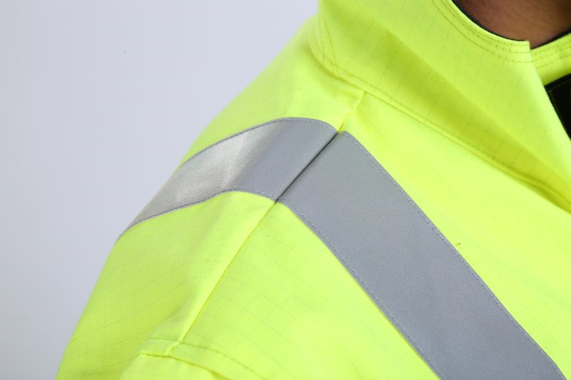 Hi Vis Light Weight Anti Static Flame Retardant Overalls