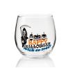 Buy cheap LFGB Certified Stemless Wine Glasses Custom Halloween Theme Glass Gift from wholesalers