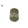 Buy cheap 3D Embossed Authentic Military Dog Tags , Antique Bronze Aluminum Pet Tags from wholesalers