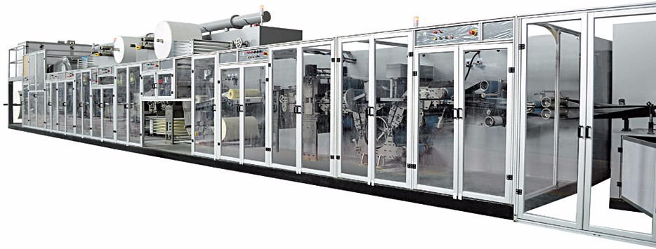 machine for sanitary pads making in China with factory price