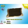 Buy cheap REF. BD027 Brass Scroll Tombstone Decoration Material Copper Alloy Size 9×13 Cm from wholesalers