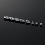 6x4mm Jewellery Display Price Digital Cube For Retail Shop Display Customizable