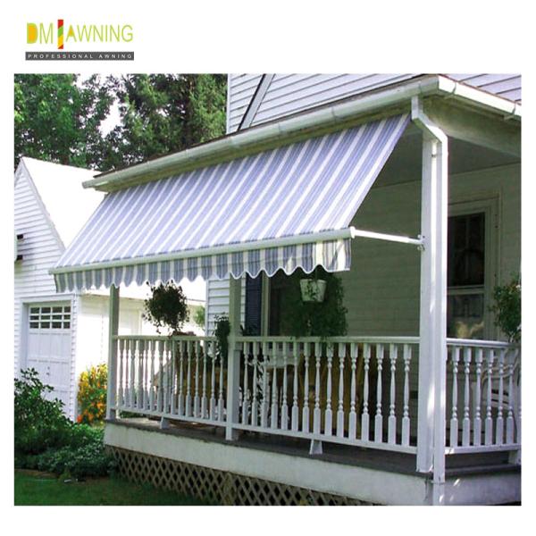 Quality Outdoor Aluminium Retractable Window Awnings Heavy Duty Drop Arm Folding Window Awnings for sale