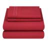 Buy cheap XINPAI Microfiber Three Lines Embroidery Massage Bedding Sheet Set for Flat Bed Sheet from wholesalers