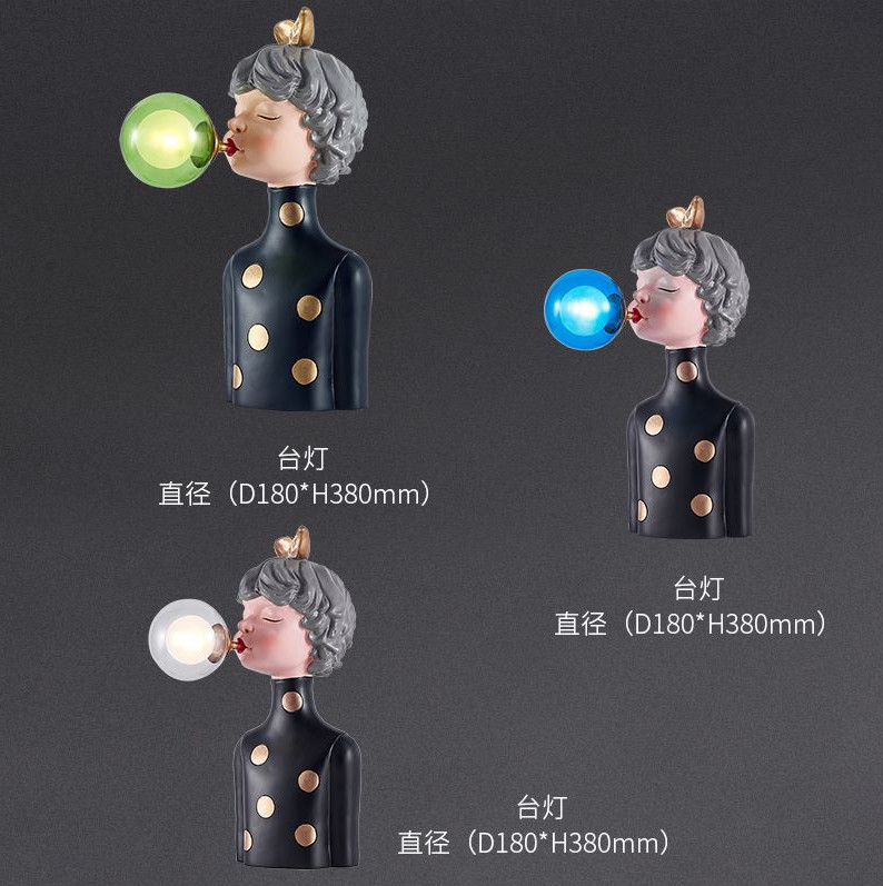 Hot Selling Creative Decoration Kids Room Bedside Night Light Modern Led Table Lamp