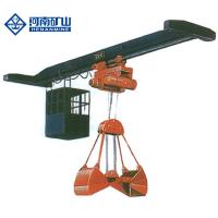Buy cheap Light Weight Single Girder Overhead Travelling Crane With Double Disc Hydraulic Grab product