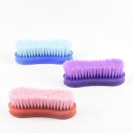 Plastic 5-inch horse grooming brush products in the shape of an 8