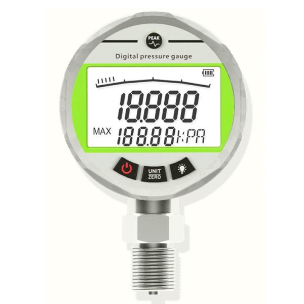 Buy cheap 60mm Dial 4 Digits LCD Display Digital Pressure Gauge RS485 from wholesalers
