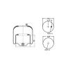 Buy cheap Rubber Truck For Trailer Air Springs Goodyear 9505 4390NP01 from wholesalers
