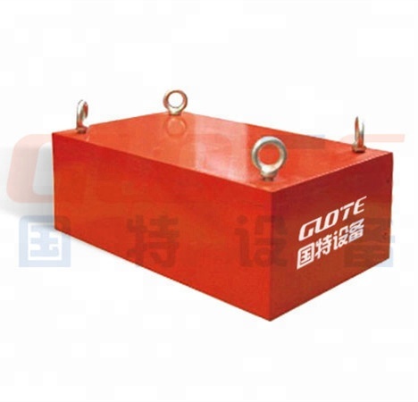 Maintenance High Intensity Dry Suspended Permanent Overband Magnetic Separator for Conveyor Belt