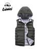 Buy cheap Cotton Padded Cold Weather Vest Regular Stand Collar Waistcoat With Hooded from wholesalers