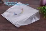 Fabric zipper professional vinyl slider bag pvc zipper bag, clothing packaging