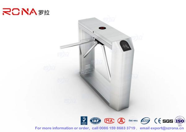Buy cheap Semi Automatic Access Control Barriers Turnstile Gate Stainless Steel For Public Areas from wholesalers