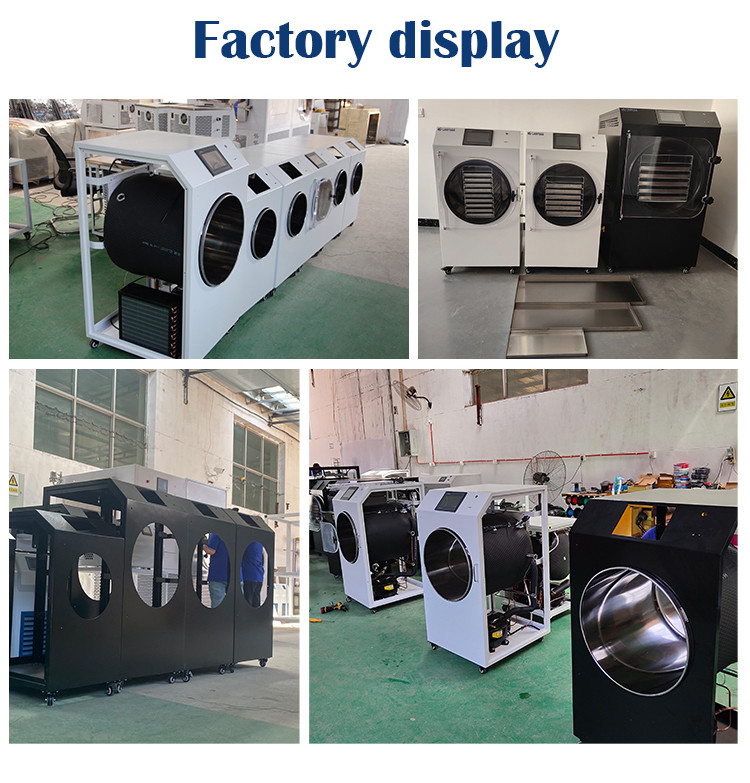 Industrial 60-70kg 18 Trays 5m2 Food Freeze Dryer Machine for Fruit Vegetable Coffee Milk Egg