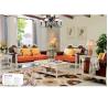 Buy cheap Leather Furniture Living Room Latest Design 2016 Picture Of Wooden Sofa Set from wholesalers