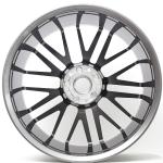 TS16949 5x112 5x130 22 Inch Wheels Porsche Replica Alloy Wheels 71.6