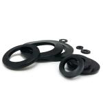 Rubber Washer EPDM / NBR / FKM Oil Resistant Custom Rubber Fitting O Ring