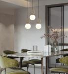 Modern LED Glass Pendant Lights Hanging Lamps Living Room Light Fixture(WH-GP-62