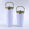 Buy cheap 30oz Tumbler With Straw Lid Vacuum Sealed Insulated Cup Reusable Stainless Steel Water Bottle Trave For Water, Iced Tea Or Coffee from wholesalers