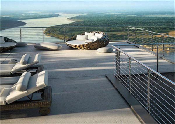 Buy cheap Popular Stainless Steel Balustrade Systems , Stainless Steel Garden Railings from wholesalers