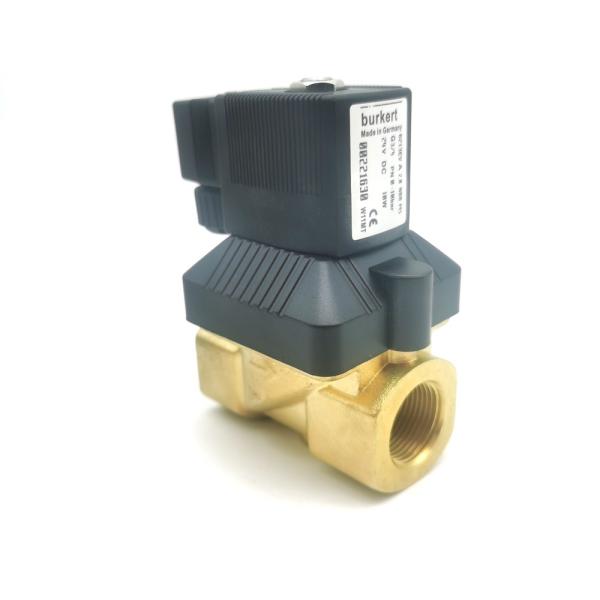 Buy cheap Burkert Solenoid Valve 00125368 6014 C Direct Acting Bottom Plate Connection Normally Closed 2.0 Flow Hole AC24V 8W Brass Valve Body from wholesalers