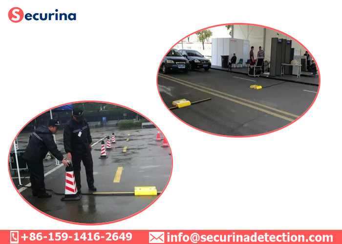 Line Scan Uvss System , Automotive Surveillance System For Car Under Body Security