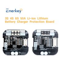Buy cheap 12V 24V Lithium Battery BMS 3S 4S 6S 50A Battery Protection Board For Power product