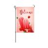 Buy cheap Double Sided Polyester Garden Banner Promotional Sublimation Heat Transfer Printing from wholesalers
