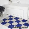 Buy cheap PVC Interlocking Floor Mat Anti Skid Bath Mat 20cmx20cm from wholesalers