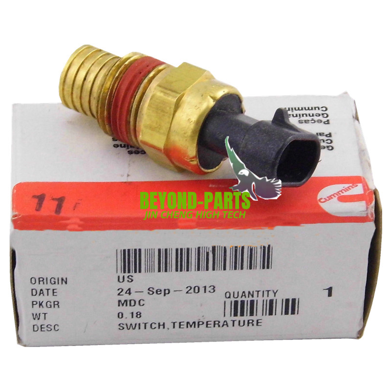Cummins Excavator Spare Parts Temp Temperature Sensor 3408629