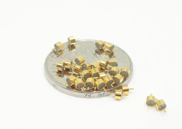 Buy cheap Gold Plated Glass To Metal Seal Connectors Single Pin 50Ohm RF Feedthroughs from wholesalers