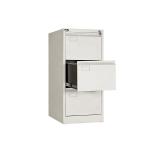 Waterproof Powder Coated Steel 3 Drawer Filing Cabinet