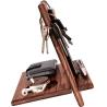 Buy cheap Cell Phone Stand Watch Holder Men Wood Mobile Base Nightstand Charging Docking Station Women Accessories Wooden Storage from wholesalers