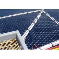 Buy cheap 304 304L Rope Helideck Perimeter Safety Net Knotted Rope Mesh product