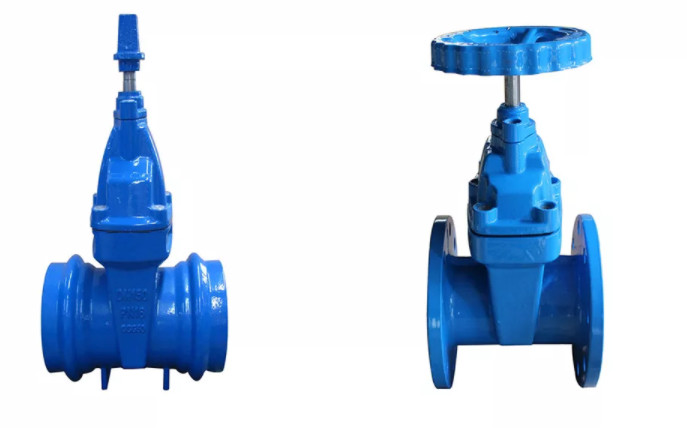 ODN500 OS&Y Ductile Iron Carbon Stainless Steel DIN F4 Resilient non-rising Stem Sluice Gate Valve