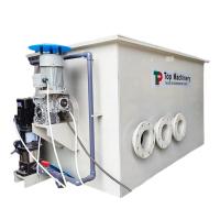 Buy cheap SS316 Screen Material 30m3/h Flow Rate Rotary Drum Filter for Koi Pond Water Treatment product