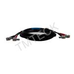 Ultrasound Flaw Detector Dual Cable 90 Degree Lemo00 To 90 Degree Lemo00