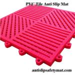 Interlocking Swimming Pool Anti Slip Mats 250MMx250MM 13MM Thick