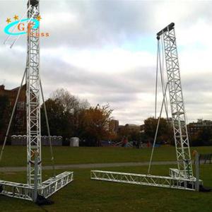 China Aluminum 6061-T6 Line Array Truss For Hanging Speakers on sale
