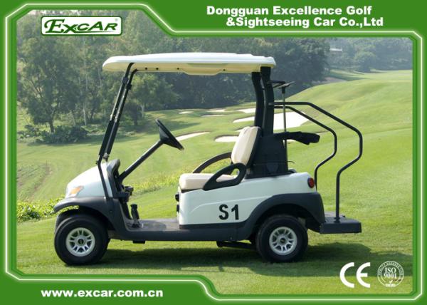 Buy cheap 2 Person Mini Electric Golf Carts 25Km / H 48V Trojan Battery CE Approved from wholesalers