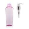 Buy cheap Customized Square 300ml white amber plastic PET lotion bottle with lotion pump from wholesalers