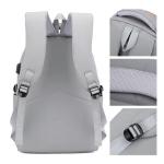 Custom Oxford Waterproof Laptop Backpack Students Travel School Bag With Usb