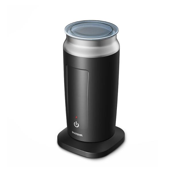 Buy cheap White Black Electric Coffee Milk Frother Handheld Foam Warmer Stand from wholesalers
