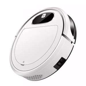 Buy cheap White Automatic Remote Control Robot Vacuum Cleaner With 2600mAh Battery product