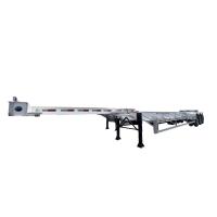 Buy cheap 53ft Gooseneck Skeleton Truck Frame Semi Trailer Container Shipping Chassis with product